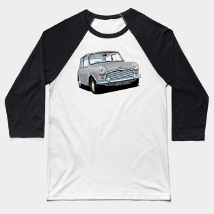 classic mini cooper in grey Baseball T-Shirt